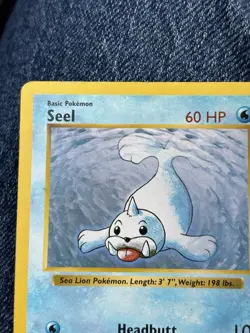 Pokemon TCG Seel Base Set Shadowless 041/102 Uncommon 60 HP 1999 - Image 5