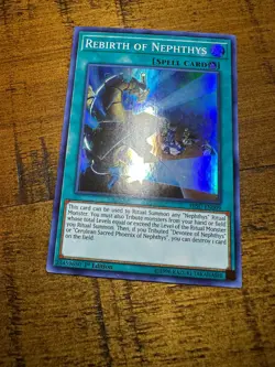 Rebirth of Nephthys HISU-EN009 1st Edition Super Rare LP + BONUS - Image 1