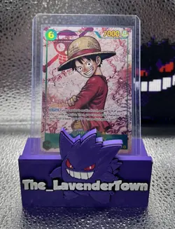 Monkey D. Luffy OP13-118 SEC Alt Art One Piece Carrying On His Will English Foil - Image 1