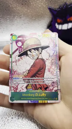 Monkey D. Luffy OP13-118 SEC Alt Art One Piece Carrying On His Will English Foil - Image 2