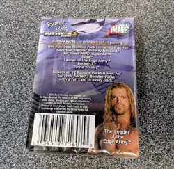 WWE Raw Deal Survivor Series 3 Rumble Pack #7 SEALED 30 FOIL CARDS - Image 2