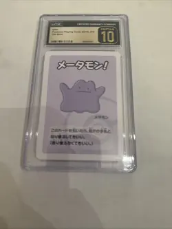 Pokemon TCG 2019 Japanese Old Maid Ditto Playing Card Pristine CGC 10 - Image 1
