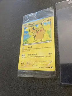 Pokemon Card - Pikachu XY 42/146 - Holo - Movie Promo - Factory Sealed - Image 4