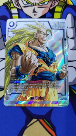 Son Goku - SB02-023 Alternate Art Manga Booster 02 Dragon Ball Card English - Image 1