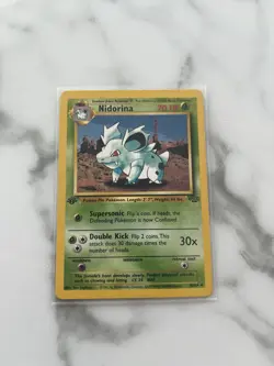 Nidorina 40/64 First Edition Unlimited Uncommon Card(Pokemon TCG Jungle Set) - Image 3