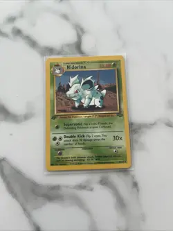 Nidorina 40/64 First Edition Unlimited Uncommon Card(Pokemon TCG Jungle Set) - Image 5