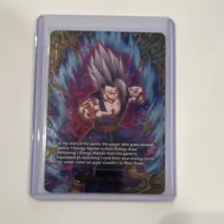 Bandai Dragon Ball Super Card Game Son Gohan Foil Stamped Energy Marker Card - Image 3