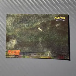 Topps Mewtwo Strikes Back The Future Looks Bright Textured Holo 41 Pokemon Card - Image 1