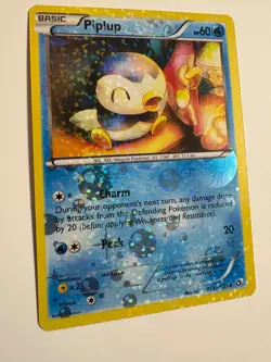 Piplup RC6/RC25 Legendary Treasures: Radiant Collection Holo Pokemon Card - Image 3