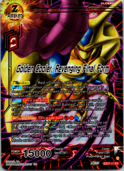Golden Cooler Revenging Final Form EX23-01 Foil Dragon Ball Super Card Game | NM - Image 1