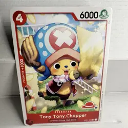 One piece card, Tony Tony.Chopper ST21-008 C, RED STRAW HAT LOGO 34, Arist: kito - Image 1