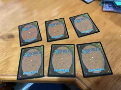 6x MTG Commander rares, mythic, and foils Mixed lot MN to good condition - Image 2
