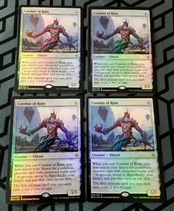 Conduit of Ruin Battle for Zendikar Foil Set(4) Pre-release Promo - Image 1
