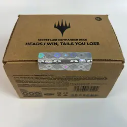 [SEALED] Heads I Win, Tails You Lose - Secret Lair Commander Deck - NEW MTG - Image 1