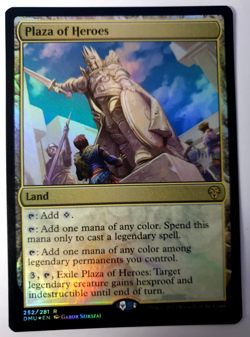Plaza of Heroes - FOIL Promo Rare - MTG: Dominaria United - 252 NM - Image 1