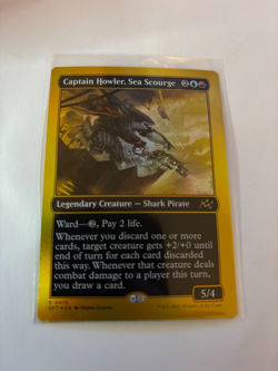 Captain Howler, Sea Scourge (First-Place Foil) Aetherdrift Foil - Image 1