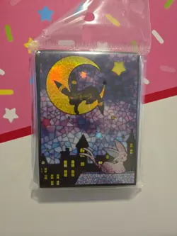66X91mm Trading Card Pokemon Umbreon CCG Card Sleeves Iridescent Standard Size - Image 1