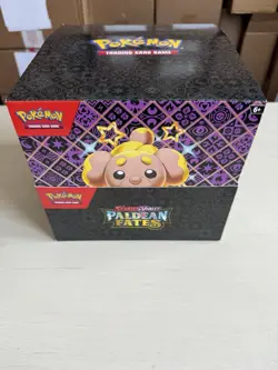 Pokemon TCG Paldean Fates Tech Sticker Collection Display Box SHIPS NOW ⚡⚡ - Image 1