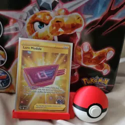 Pokemon TCG Lure Module 088/078 Gold Secret Rare Pokemon Go - Image 1