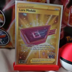 Pokemon TCG Lure Module 088/078 Gold Secret Rare Pokemon Go - Image 2