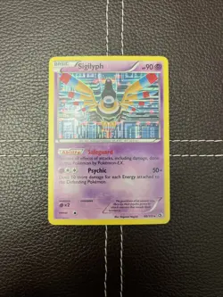 Pokemon TCG - Sigilyph - 66/113 - Legendary Treasures - NM Holo Rare (2012) - Image 1