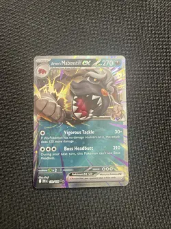 Arven's Mabosstiff ex 139/182 Sv10: Destined Rivals Holo Pokemon TCG - Image 2
