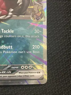 Arven's Mabosstiff ex 139/182 Sv10: Destined Rivals Holo Pokemon TCG - Image 3