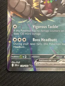 Arven's Mabosstiff ex 139/182 Sv10: Destined Rivals Holo Pokemon TCG - Image 4