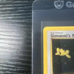 Giovanni's Meowth 43/132 1st Edition Uncommon Excellent Gym Challenge WOTC - Image 3