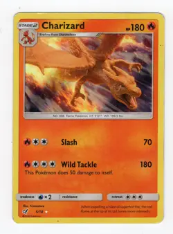 Pokemon Charizard 5/18 Detective Pikachu Holo Rare MP - Image 1