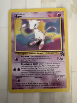 Pokemon TCG Mew 8 Wotc Promo Regular - Image 1