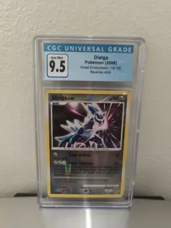 Dialga 16/105 Great Encounters Reverse Holo CGC 9.5 MN - Image 1