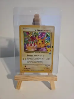Pokemon Birthday Pikachu Celebrations 25th Anniversary TCG - Promo - NM/M - Image 1