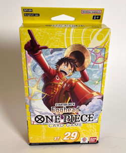 One Piece TCG Egghead Starter Deck ST-29 English – Sealed – Minor Box Crease - Image 1