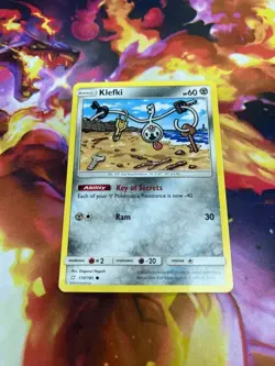 Klefki 110/181 Sm-Team Up Regular LP-Lightly Played Pokemon Card TCG - Image 1