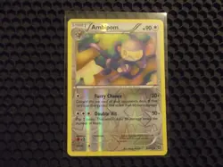 Pokemon Card Ambipom 91/114 XY Steam Siege Reverse Holo Foil Rare 2016 NM SALE - Image 1