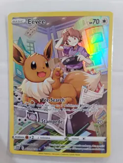 Eevee TG11 Trainer Gallery Pokemon Card LP | Sword & Shield TG - Image 1