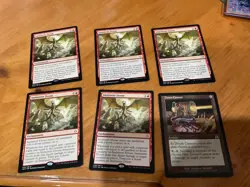 6x MTG Commander rares, mythic, and foils Mixed lot MN to good condition - Image 1