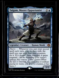 Taigam, Master Opportunist - 60 - TDM - NM - MTG Magic the Gathering - Image 1