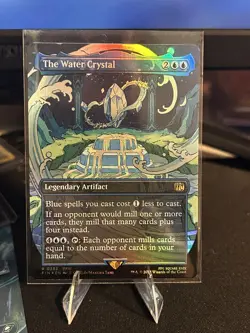 The Water Crystal (Borderless) Foil Final Fantasy x Universes Beyond 0333 - Image 1