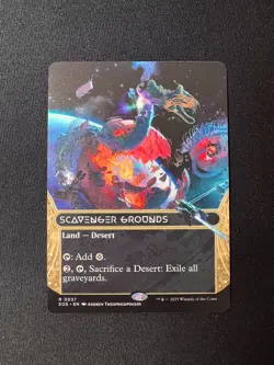 2025 MTG Edge Of Eternities Scavenger Grounds Borderless #37 - Image 1