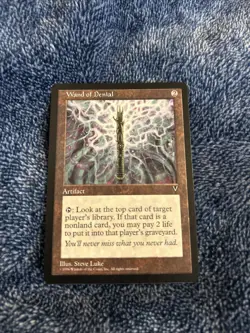 Wand Of Denial Visions Near Mint English - Image 2