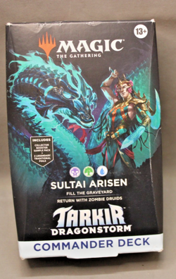 MAGIC THE GATHERING TARKIR DRAGON STORM COMMANDER DECK SULTAI ARISEN c - Image 1