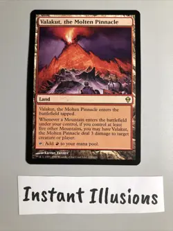 NM Valakut, the Molten Pinnacle - Zendikar Mtg Tcg (Check Pics) - Image 2