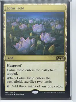 3x Lotus Field M20 LP MTG - Image 2