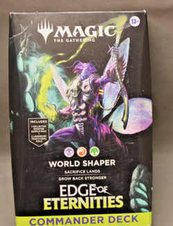 MAGIC THE GATHERING EDGE OF ETERNITIES COMMANDER DECK WORLD SHAPER c - Image 1