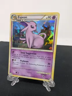 Espeon - 2/90 (HGSS Undaunted - Cracked Ice Holo) Deck Exclusives - Pokemon NM - Image 1