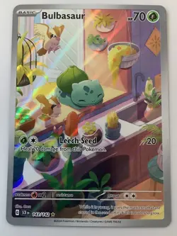 Pokemon Bulbasaur 143/142 Sv07: Stellar Crown Holo - Image 1