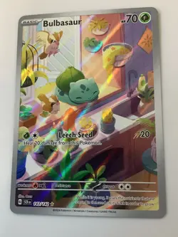 Pokemon Bulbasaur 143/142 Sv07: Stellar Crown Holo - Image 2