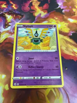 Sigilyph 123/264 Regular LP-Lightly Played Pokemon Card TCG - Image 1